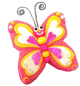 Girl’s First Birthday Butterfly DIY Cake Kit Cake 2 The Rescue