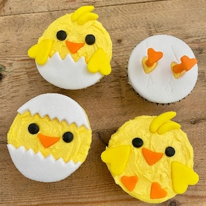 Baby Chick Cupcake Kit Easter Cupcakes Baby Shower