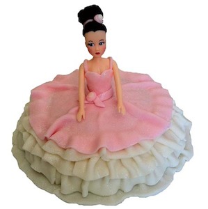 Elegant DIY Ballerina Cake Kit Girls Birthday Cake Ideas