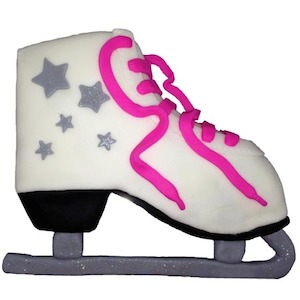 Ice Skate Girls Birthday DIY Cake Kit Cake 2 The Rescue