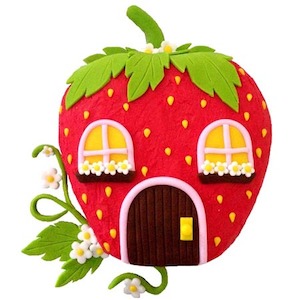 Strawberry House DIY Cake Kit Fairy Birthday Cake Ideas