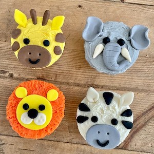 Woodland Animal Cupcake Kit Kids DIY Cupcakes Easy Recipe