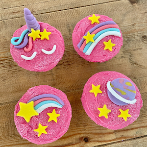 Galaxy Cupcake Kit Kids DIY Cupcake Kit Cake 2 The Rescue