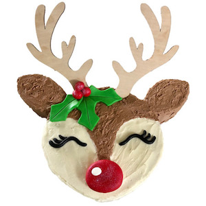 DIY Baby Rudolph Christmas Cake Cake 2 The Rescue