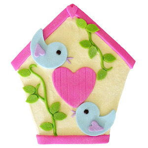 Easy Birdhouse Baby Shower, Naming Day, 1st Birthday DIY Cake Kit