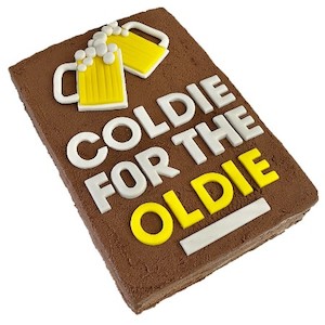 Coldie for the Oldie Cake Kit Funny Birthday Cake Ideas