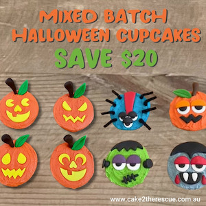 Halloween Mixed Cupcake Kit DIY Kids Cupcakes