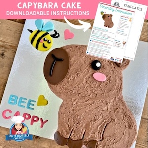 Capybara Cake – Tutorial Only