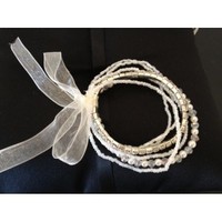 PEARL & RIBBON BRACELET