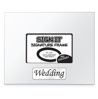 Gift: Wedding ' Sign It' Picture Frame