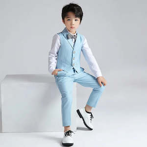 Little Gentlemen's Candy Color Vest Set