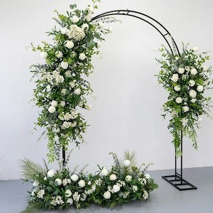 Event, recreational or promotional, management: DIY Real Look White and Green Floral Arrangements