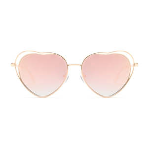 Love Heart Aviator Shades