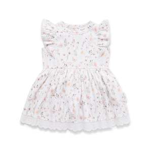 Infant clothing: Aster & Oak Secret Garden Ruffle Dress