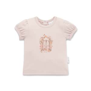 Infant clothing: A&O Secret Garden Print Tee