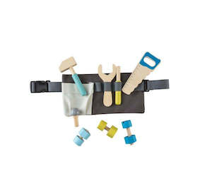 Infant clothing: Wooden Tool Belt playset