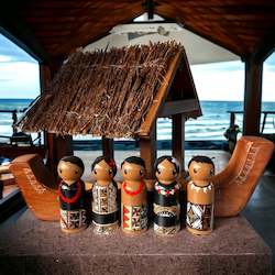 Gift: Polynesian Vaka, pegs and beach fale