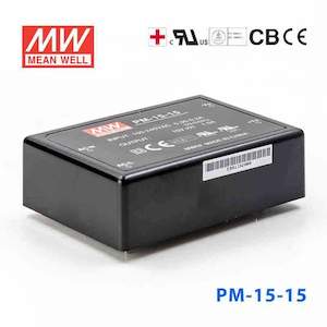 Mean Well PM-15-15 Power Supply 15W 15V