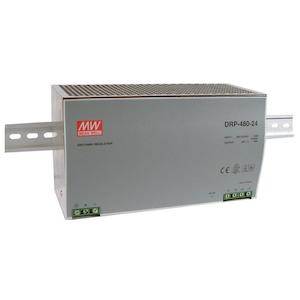 Electrical distribution equipment wholesaling: Mean Well DRP-480-24 AC-DC Industrial DIN rail power supply 480W