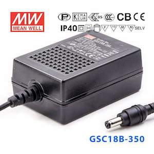 Electrical distribution equipment wholesaling: Mean Well GSC18B-350 Power Supply 18W 350A