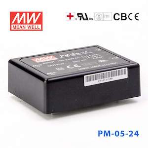 Electrical distribution equipment wholesaling: Mean Well PM-05-24 Power Supply 5W 24V