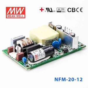 Electrical distribution equipment wholesaling: Mean Well NFM-20-12 Power Supply 20W 12V