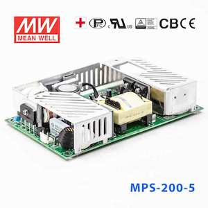 Mean Well MPS-200-5 Power Supply 200W 5V he rated current is based on there bein…