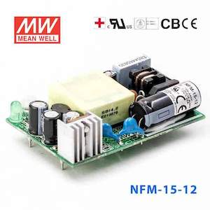 Electrical distribution equipment wholesaling: Mean Well NFM-15-12 Power Supply 15W 12V