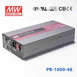 Mean Well PB-1000-48 Battery Chargers 1000W 57.6V 17.4A - 2/3/8 Stage W/PFC