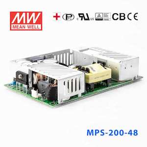 Mean Well MPS-200-48 Power Supply 200W 48V he rated current is based on there be…