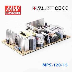 Mean Well MPS-120-15 Power Supply 120W 15V he rated current is based on there be…