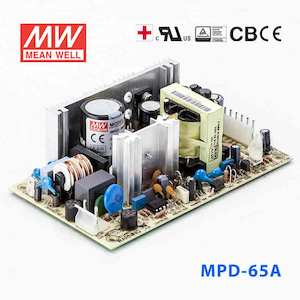 Mean Well MPD-65A Power Supply 65W 5V 12V