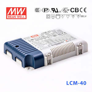 Mean Well LCM-40BLE Power Supply 42W 350mA 500mA 600mA 700mA(default) 900mA 1050…