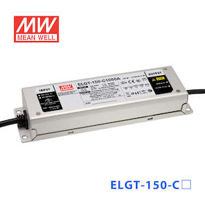 Electrical distribution equipment wholesaling: Mean Well ELGT-150-C1050B Power Supply 150W 1050mA - Dimmable