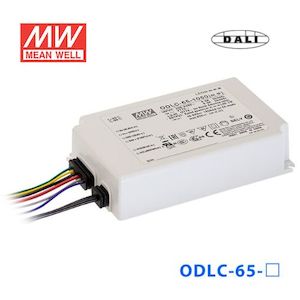 Electrical distribution equipment wholesaling: Mean Well ODLC-65-1400DA Power Supply 65W 1400mA, DALI