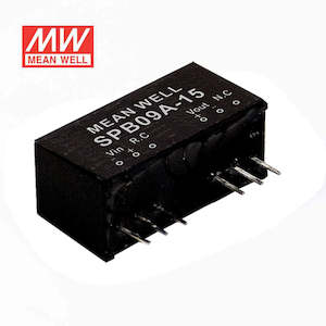 Electrical distribution equipment wholesaling: Mean Well SPB09C-24 DC-DC Converter - 9W - 36~75V in 24V out