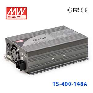 Electrical distribution equipment wholesaling: Mean Well TS-400-148A True Sine Wave 400W 110V 10A - DC-AC Power Inverter