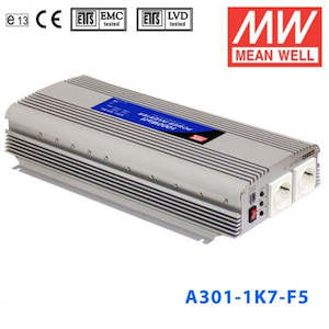 Electrical distribution equipment wholesaling: Mean Well A302-1K7-B2 Modified sine wave 1500W 110V  - DC-AC Inverter