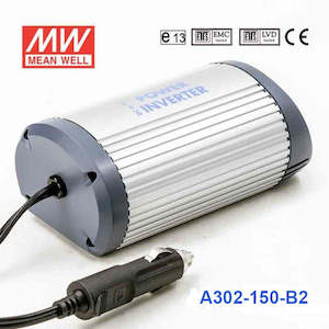 Electrical distribution equipment wholesaling: Mean Well A302-150-B2 Modified Sine Wave 150W 110V DC-AC Power Inverter