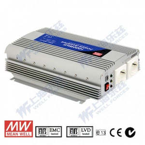 Electrical distribution equipment wholesaling: Mean Well A302-1K0-F5 Modified sine wave 1000W 230V  - DC-AC Inverter