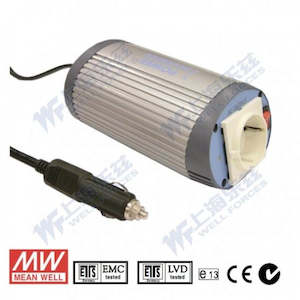 Electrical distribution equipment wholesaling: Mean Well A302-100-F5 Modified sine wave 100W 230V  - DC-AC Inverter