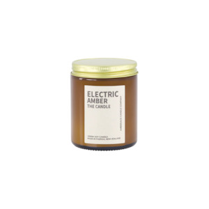 Electric Amber Candle