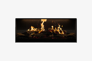 Built-In Electric Fire: Escea LE1000 Electric Fireplace