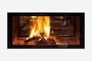 Spartherm Double Sided Inbuilt Wood Fire