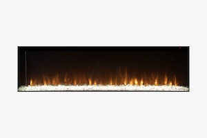 Electric Fire: Ambe Linear 72 Deep