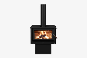 Wood Burner: Maxen Kinmont 450 Pedestal