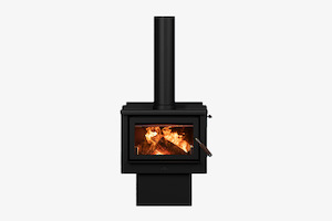 Wood Burner: Maxen Kinmont 350 Pedestal