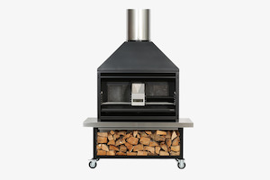 Outdoor Fires: Metro Outdoor 1200 Braai & Trolley