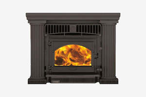 Firenzo Athena Flush Inbuilt Wood Fireplace