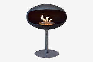 Cocoon Pedestal Bioethanol Suspended Fire